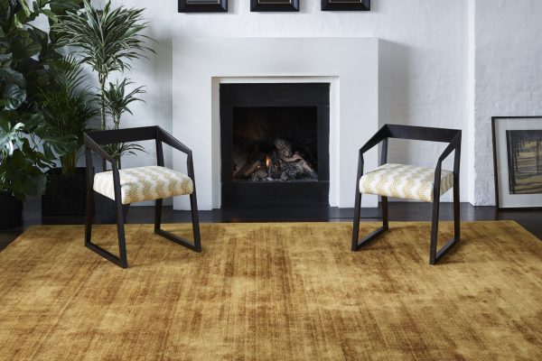 1. Satara Gold Rug by Jacaranda c